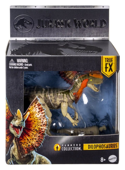 Jurassic World Rebirth Collezione Hammond Action Figure Dilofosauro