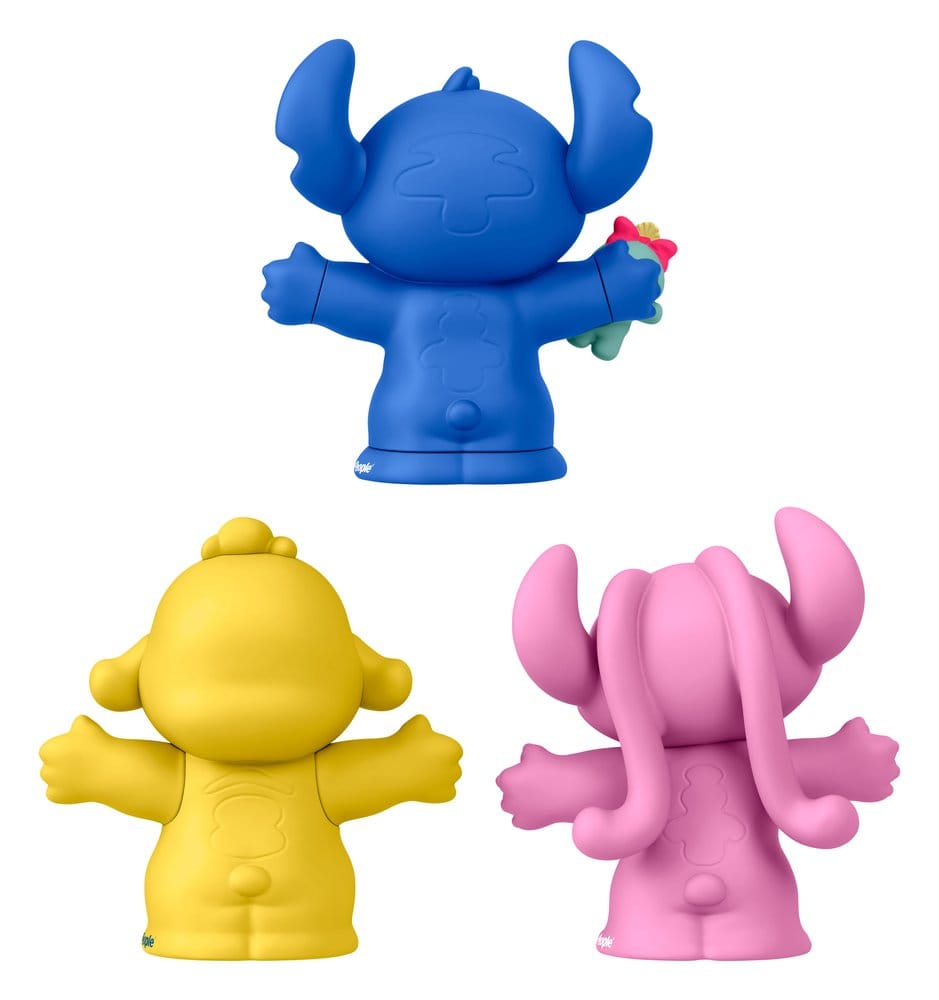 Lilo & Stitch Little People Lot de 3 mini figurines collector Stitch & The Cousins 7 cm