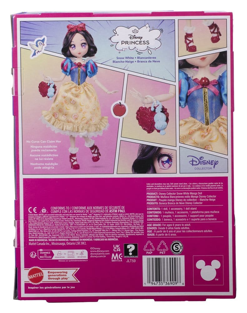 Disney Princesse Poupée Manga Blanche Neige 22 cm