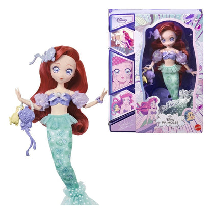Disney Prinsesse Dukke Manga Ariel 22 cm