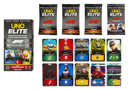Gioco di carte Formula 1 UNO Starter-Set Elite F1