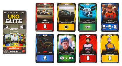 Formel 1 UNO kortspel Elite F1 Booster-set