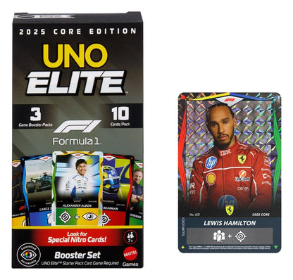 Formel 1 UNO kortspel Elite F1 Booster-set