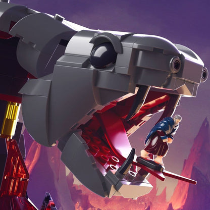 Les Maîtres de l'Univers Mattel Brick Shop Kit de construction Snake Mountain