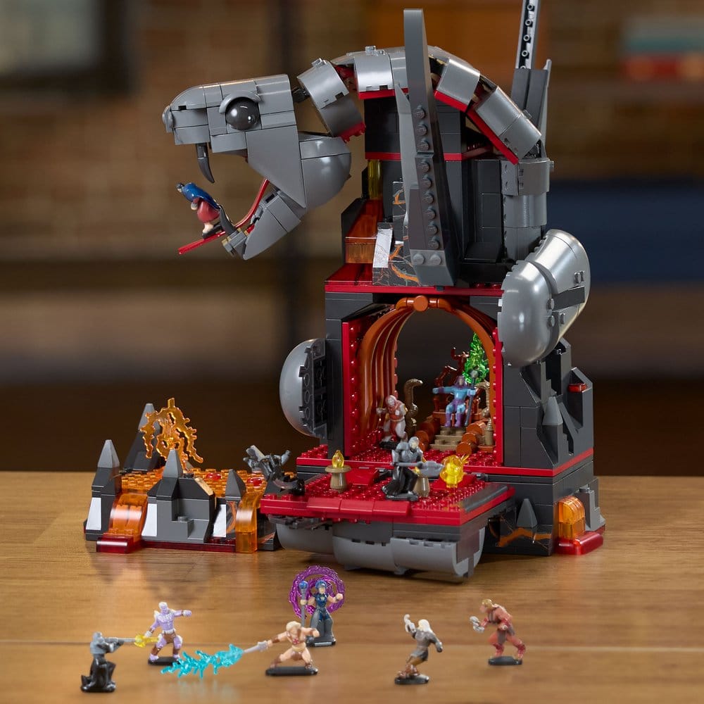 Les Maîtres de l'Univers Mattel Brick Shop Kit de construction Snake Mountain