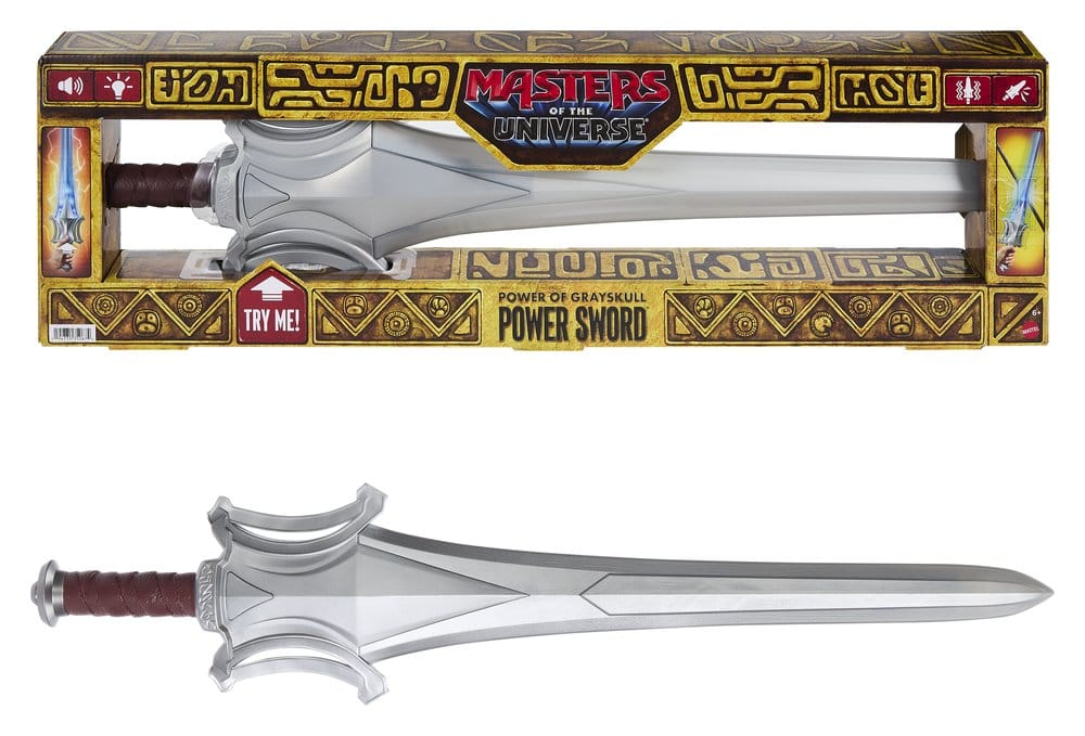 Masters of the Universe 2026 Film Rollespil Replica Powers of Grayskull Sword *tysk version*