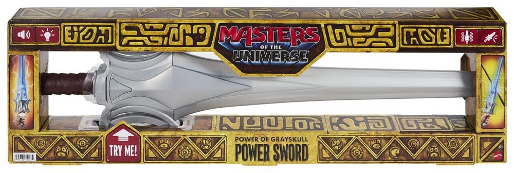 Masters of the Universe 2026 Film Rollespil Replica Powers of Grayskull Sword *tysk version*