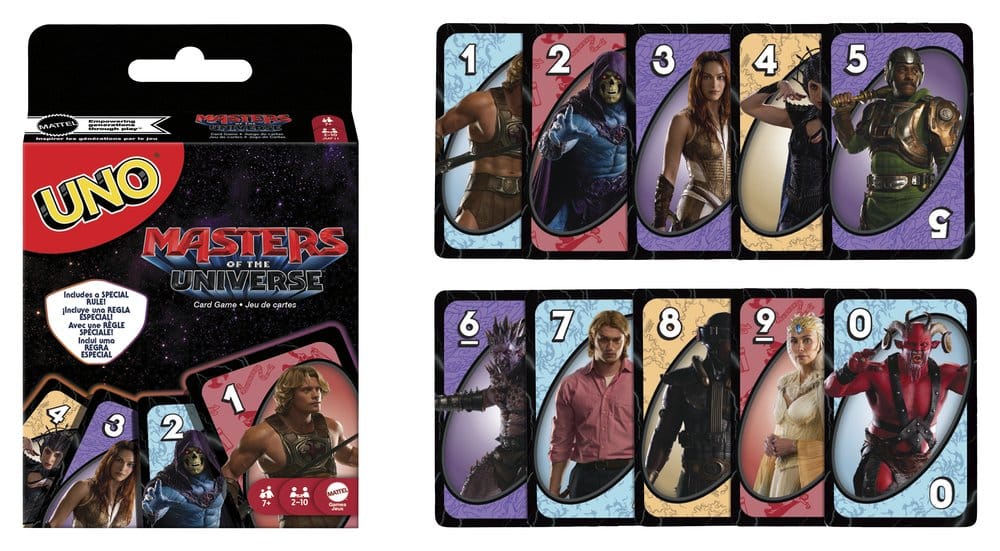 Masters of the Universe 2026 Film UNO kartaška igra