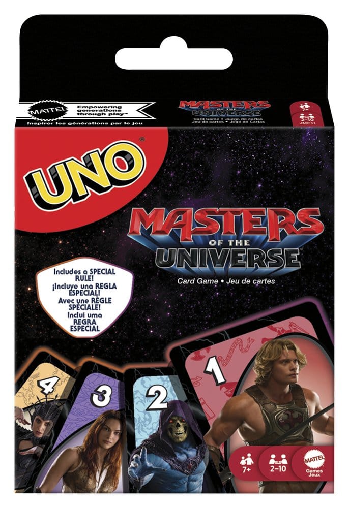 Masters of the Universe 2026 Film UNO kartaška igra