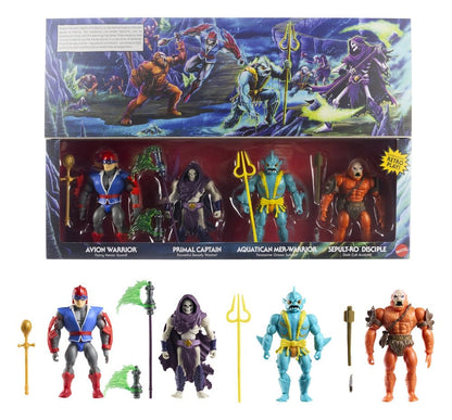 Masters of the Universe Origins Action Figur 4-Pack Battle for Subternia 14 cm