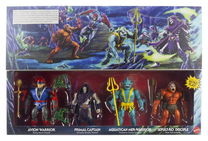 Masters of the Universe Origins Action Figur 4-Pack Battle for Subternia 14 cm