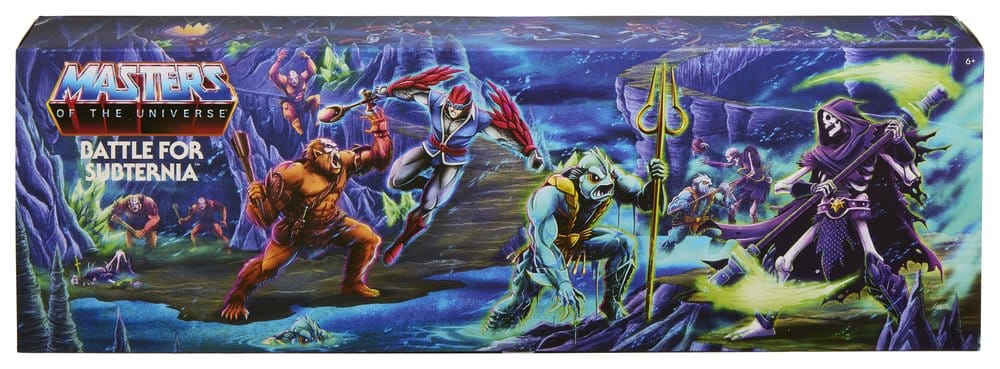 Masters of the Universe Origins Action Figur 4-Pack Battle for Subternia 14 cm