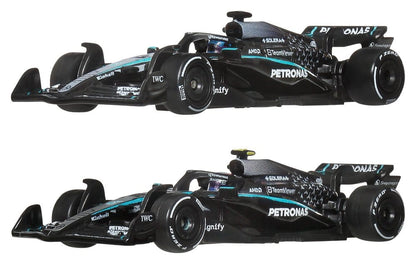 Formel 1 Hot Wheels Premium Die-Cast Vehicle 2-Pack 1:64 Team Mercedes-AMG PETRONAS