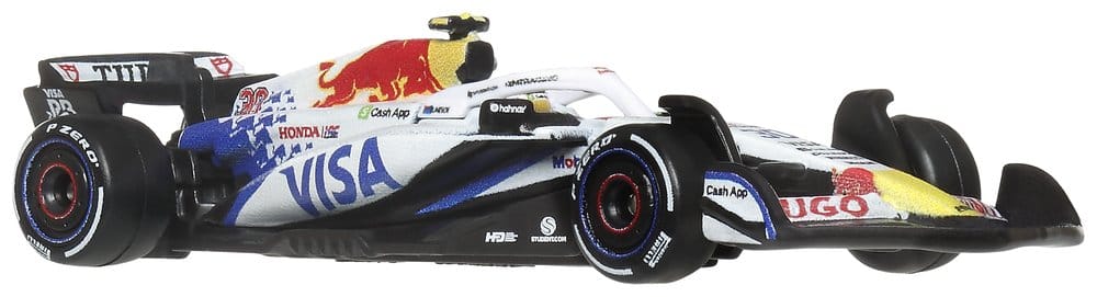 Formula 1 Hot Wheels Premium Döküm Araç 2'li Paket 1:64 Takım Visa Nakit Uygulaması Racing Bulls