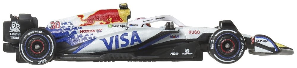 Formula 1 Hot Wheels Premium Döküm Araç 2'li Paket 1:64 Takım Visa Nakit Uygulaması Racing Bulls