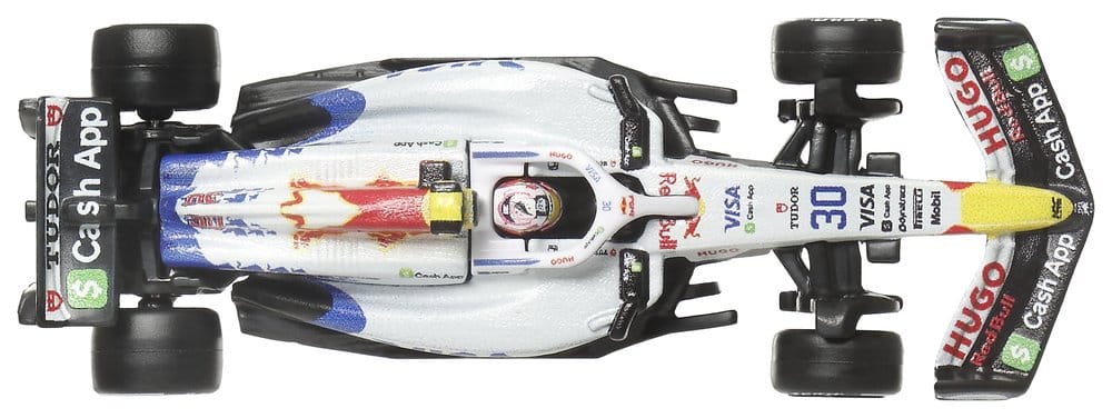 Formula 1 Hot Wheels Premium Döküm Araç 2'li Paket 1:64 Takım Visa Nakit Uygulaması Racing Bulls