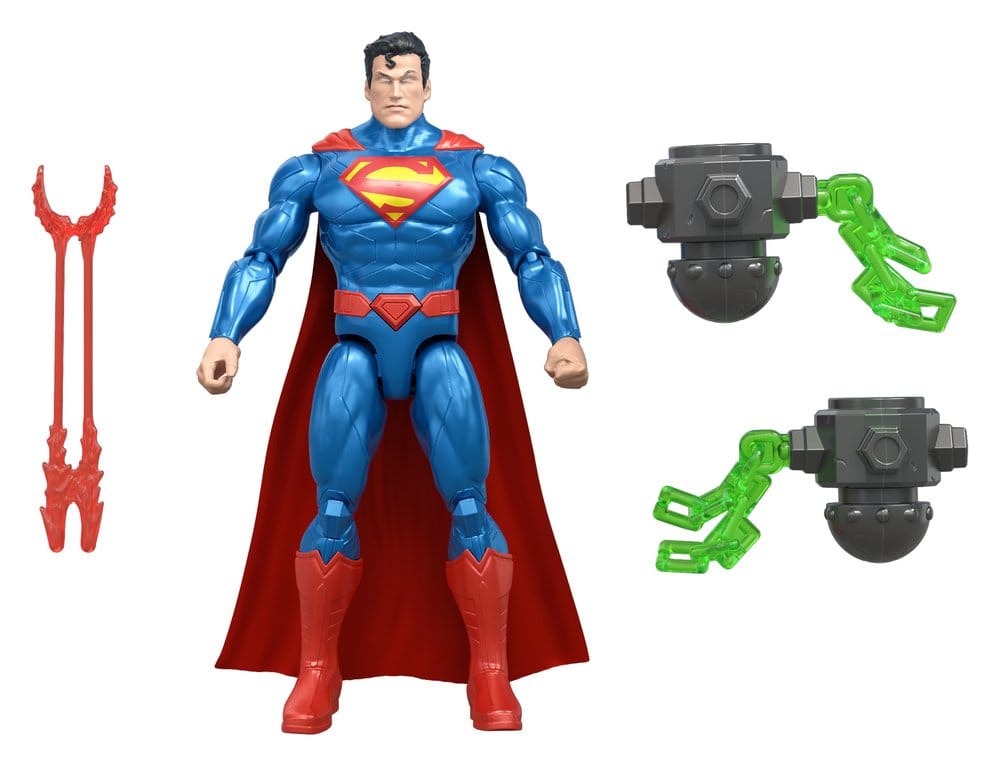 DC Premier Figura de Acción con Luz y Sonido Heat Vision Superman 16 cm