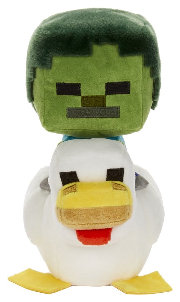 Minecraft Deluxe Peluche Poulet Jockey 20 cm