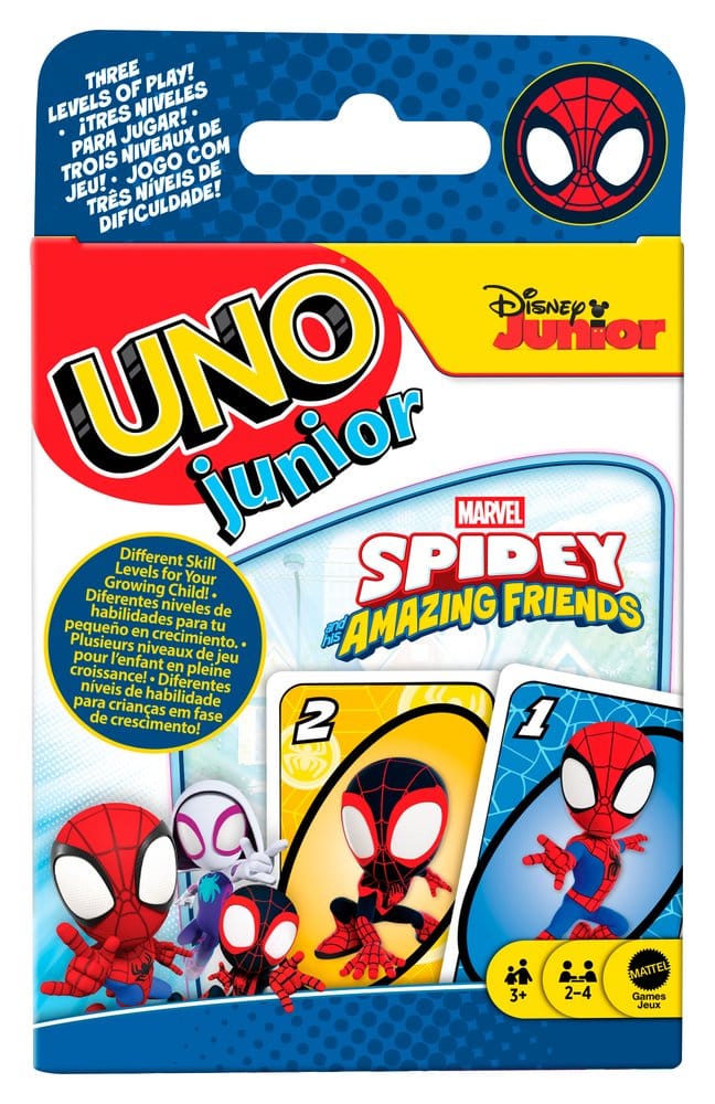Spidey y sus increíbles amigos Juego de cartas UNO Junior
