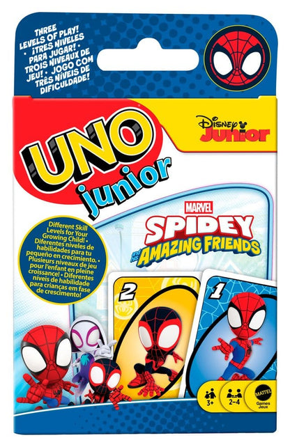 Spidey y sus increíbles amigos Juego de cartas UNO Junior