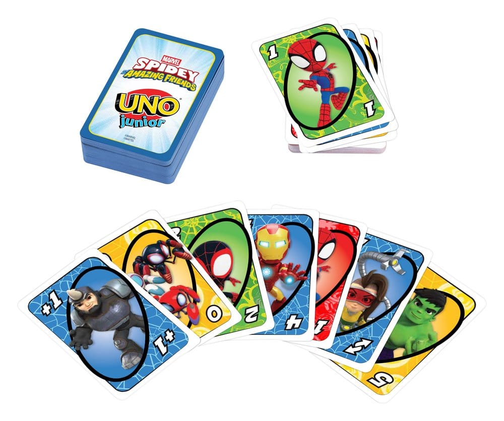 Spidey y sus increíbles amigos Juego de cartas UNO Junior