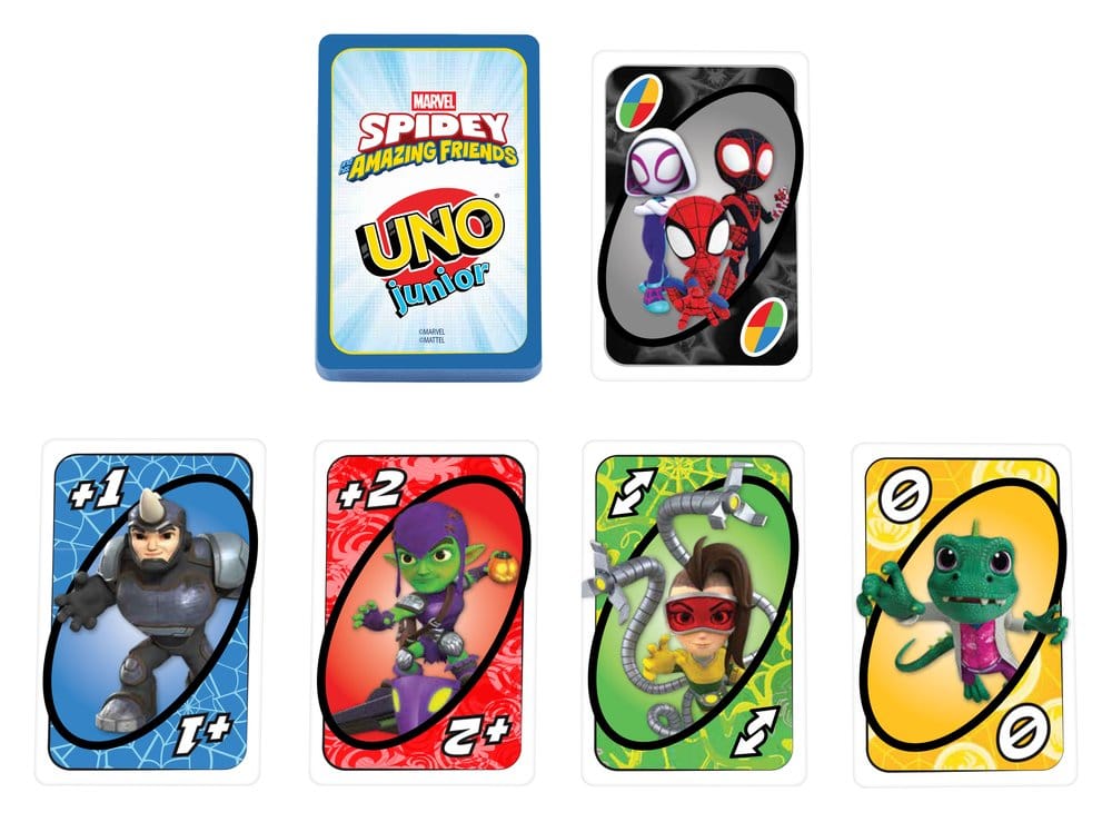 Spidey y sus increíbles amigos Juego de cartas UNO Junior