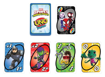 Spidey y sus increíbles amigos Juego de cartas UNO Junior