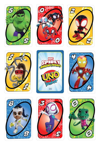 Spidey y sus increíbles amigos Juego de cartas UNO Junior