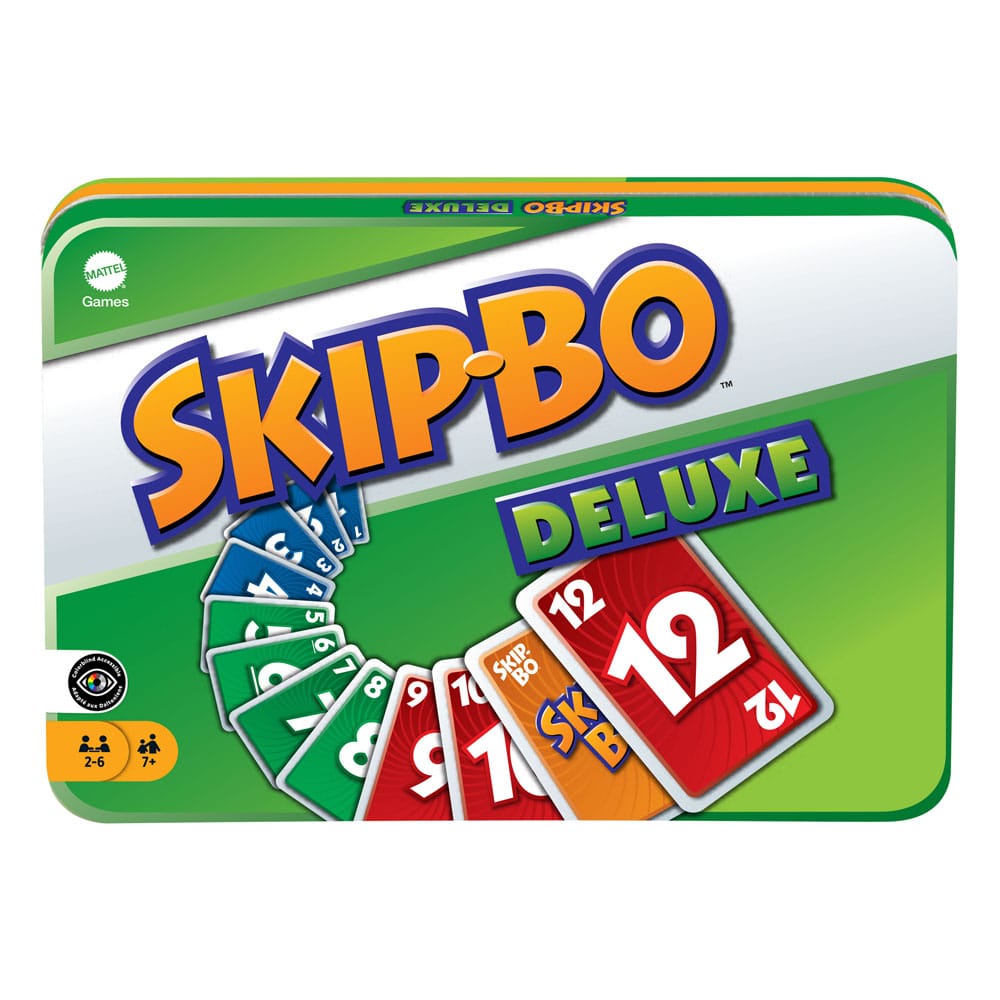 Skip-Bo Deluxe Card Igra u limu za pohranu