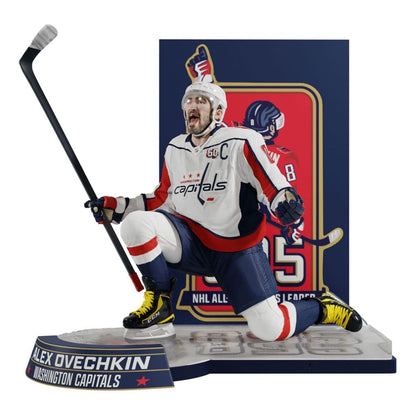 Estatua NHL Estatua 1/6 Alex Ovechkin Líder de goles de todos los tiempos 28 cm