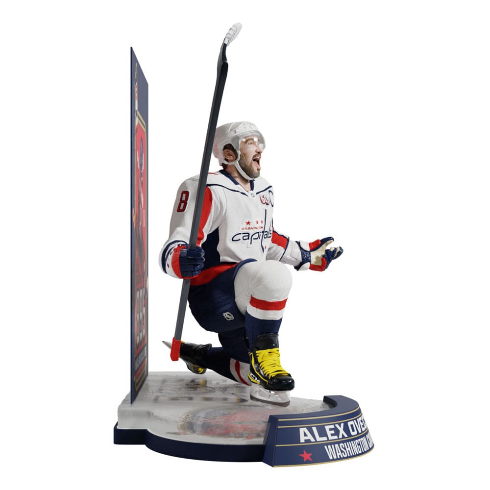 Estatua NHL Estatua 1/6 Alex Ovechkin Líder de goles de todos los tiempos 28 cm