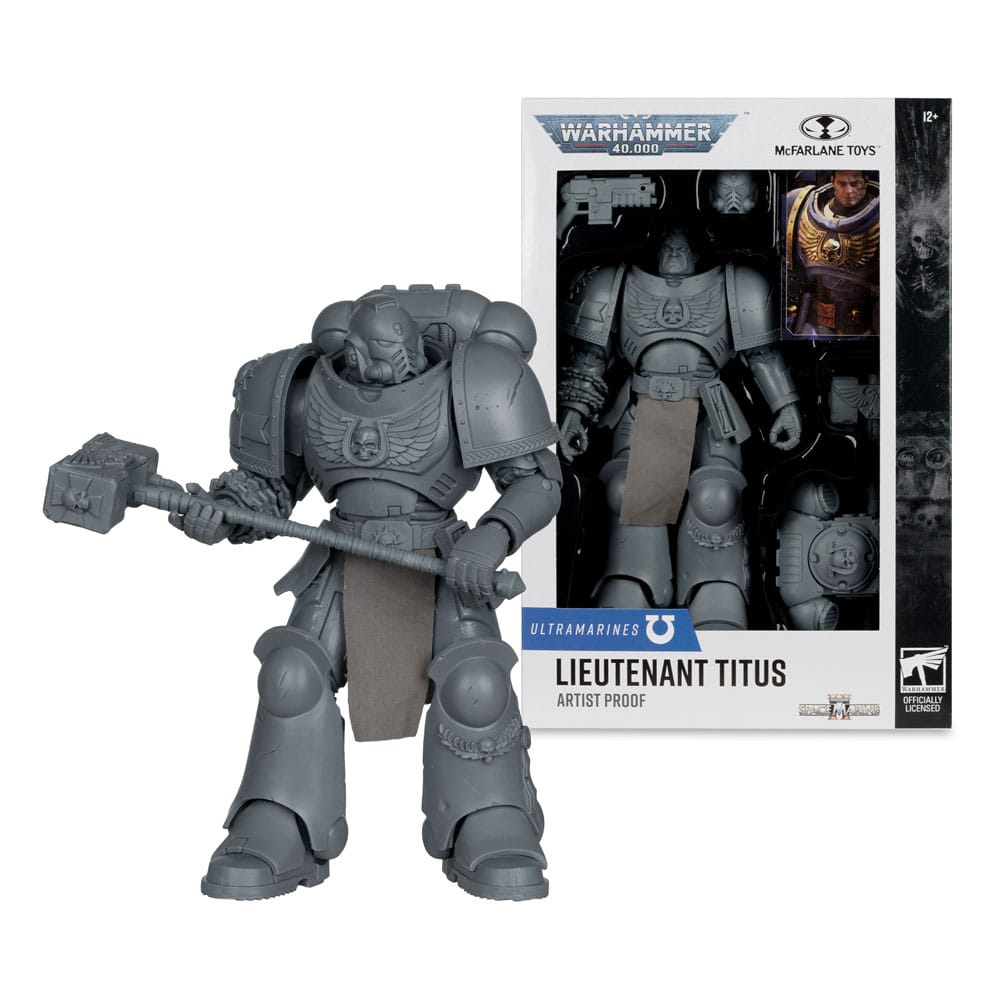 Warhammer 40,000 Action Figure Ultramarines: Lieutenant Titus (Artist Proof) 18 cm