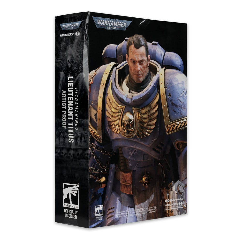 Warhammer 40,000 Action Figure Ultramarines: Lieutenant Titus (Artist Proof) 18 cm