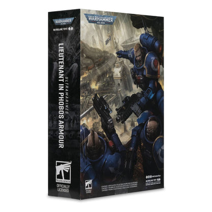 Warhammer 40.000 aksiyon figürü Phobos zırhında (ultramarinler) 18 cm