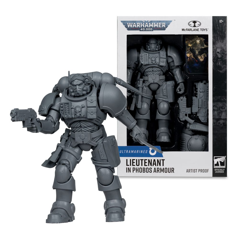 Warhammer 40.000 Action Figure Lieutenant in Phobos Armor (Ultramarines) (Artist Proof) 18 cm