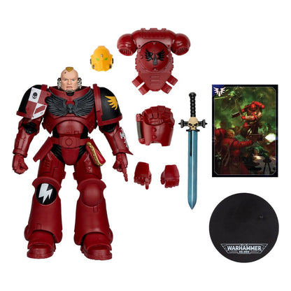 Warhammer 40.000 Action Figur Assault Intercessor Sergeant (Blood Angel) 18 cm