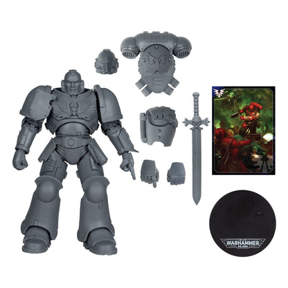 Warhammer 40.000 Aksiyon Figürü Saldırı Şefi Çavuş (Blood Angel) (Sanatçı Kanıtı) 18 cm
