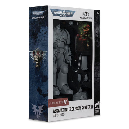 Warhammer 40.000 Aksiyon Figürü Saldırı Şefi Çavuş (Blood Angel) (Sanatçı Kanıtı) 18 cm