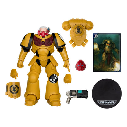 WARHAMMER 40.000 Actiefiguur Sergeant (Imperial Fist) (goudetiket) 18 cm