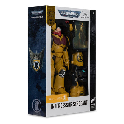 WARHAMMER 40.000 Actiefiguur Sergeant (Imperial Fist) (goudetiket) 18 cm