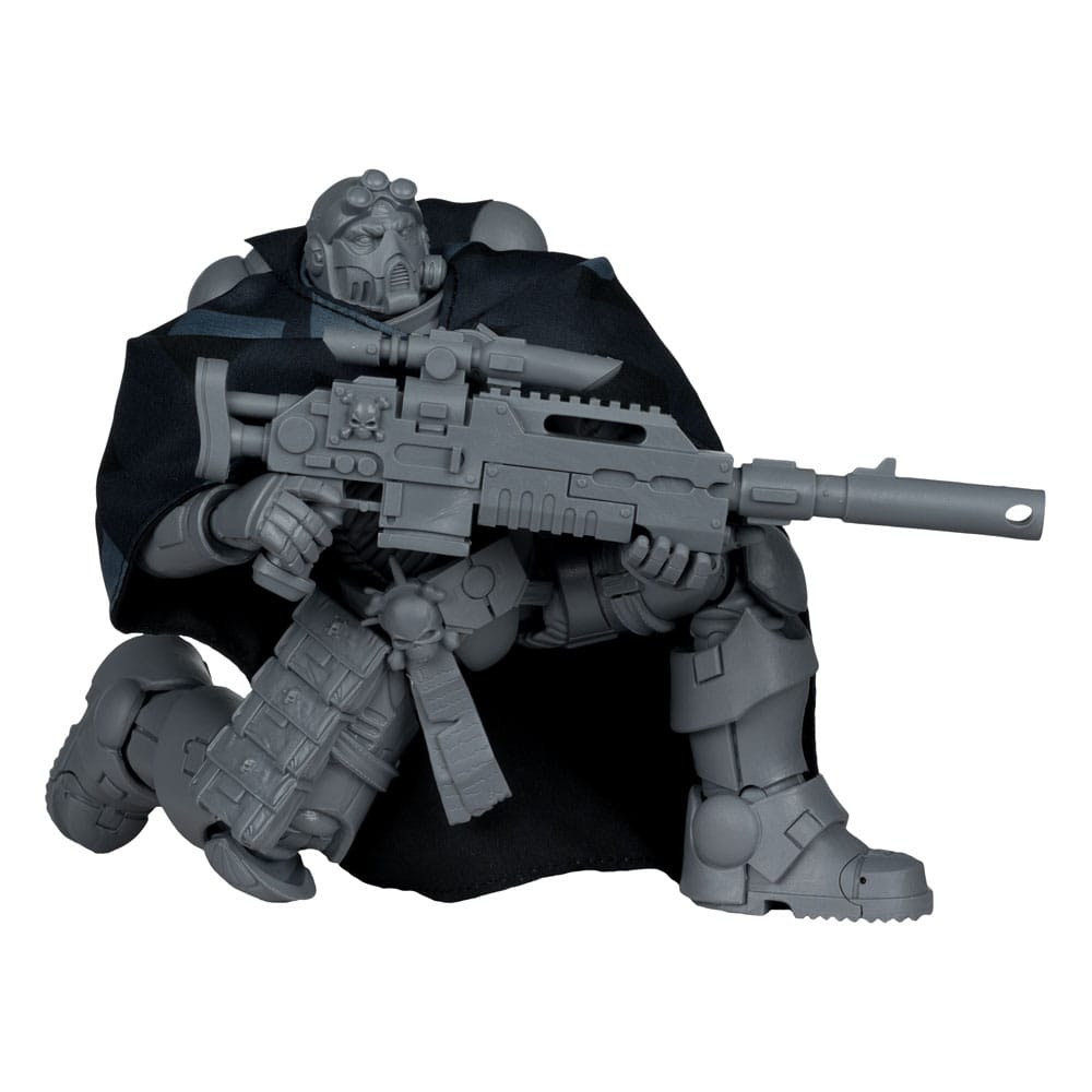 Warhammer 40.000 Aksiyon Figürü Eliminator (Uzay Deniz) Sanatçı Kanıtı 18 cm