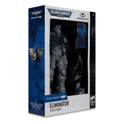 Warhammer 40.000 Aksiyon Figürü Eliminator (Uzay Deniz) Sanatçı Kanıtı 18 cm