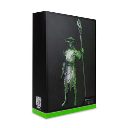 Mortale Kombat Action Figure Glow in the Dark Edition Raiden (etichetta d'oro) 18 cm
