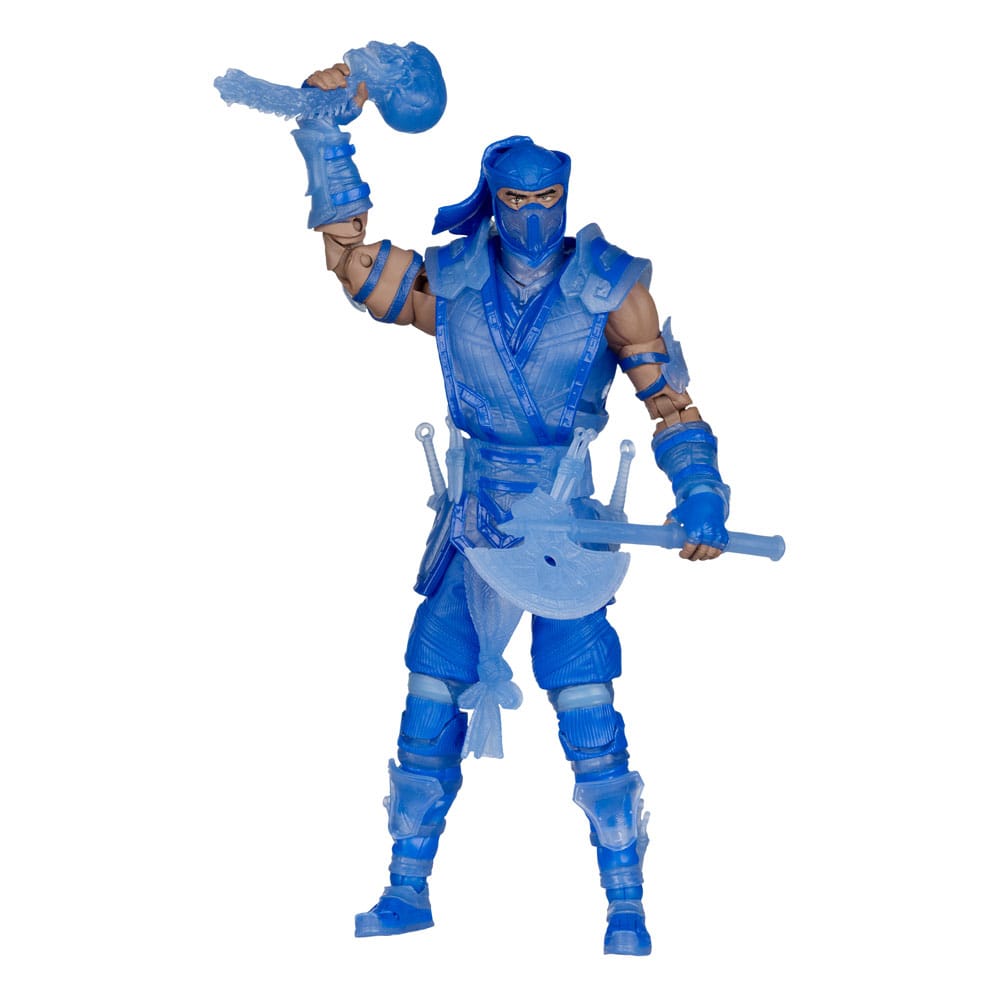 Mortal Kombat Aksiyon Figürü Glow in the Dark Edition Sub-Zero (Altın Etiket) 18 cm
