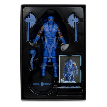 Mortal Kombat Aksiyon Figürü Glow in the Dark Edition Sub-Zero (Altın Etiket) 18 cm