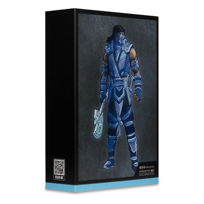 Mortal Kombat Aksiyon Figürü Glow in the Dark Edition Sub-Zero (Altın Etiket) 18 cm