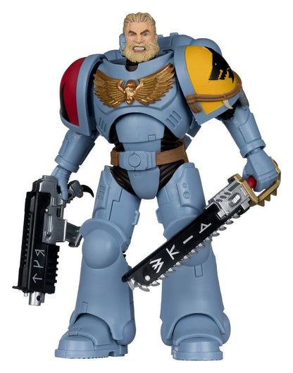 Warhammer 40.000 Actiefiguur Grijze Jager (Space Wolves) 18 cm