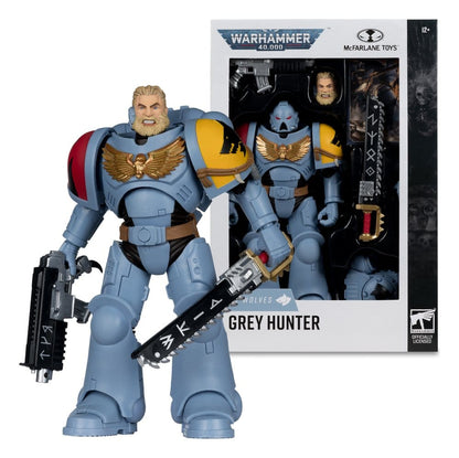 Warhammer 40 000 Action Figure Grey Hunter (Space Wolves) 18 cm