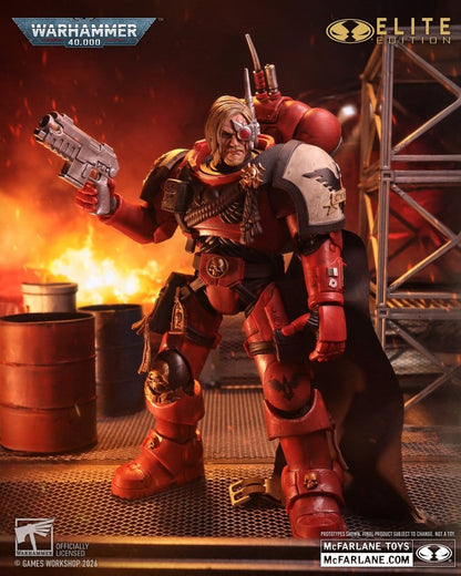 Warhammer 40,000 Dawn of War McFarlane Elite Edition Aksiyon Figürü Kaptan Cyrus (Dawn of War 4) 20 cm