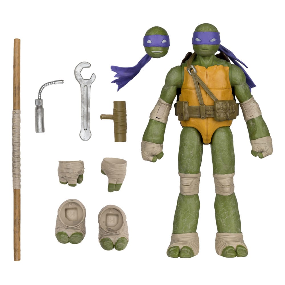 Teenage Mutant Ninja Turtles Sayfa Delgeçleri Aksiyon Figürü Donatello 13 cm